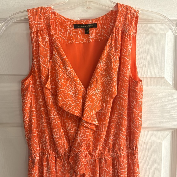 Cynthia Steffe silk summer dress - Picture 2 of 8